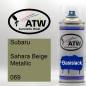 Preview: Subaru, Sahara Beige Metallic, 069: 400ml Sprühdose, von ATW Autoteile West.